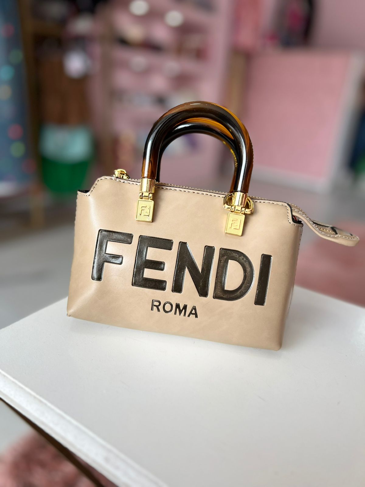 Bolso Fendi roma hueso